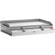 Plancha en inox moma 70 cm avec chariot et housse chariot avec porte 