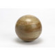 Boule décorative en bois 16 cm 