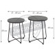 Table basse gigogne porto (lot de 2) 