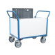 Chariot niveau constant PVC, 1200 x 800 mm, 100 kg 