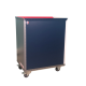 Chariot niveau constant polypropylène, 650 x 450 mm, 25 kg 