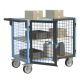 Servante établi équipée 2 portes grillagées verrouillables 500 kg - 880725325 