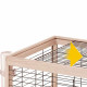 Cage pour lapins arena 120 125 x 64,5 x 51 cm 57089717 