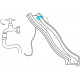 Glissière de toboggan en pehd rex 230cm 