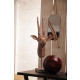 Miroir en laiton 