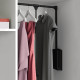 Penderie rabattable pour armoire Hang - Largeur et coloris au choix  