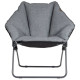 Chaise de camping silvertown gris 