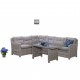 Garden impressions mobilier de jardin 20 pcs blue bird beige 07530gt 