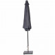 Garden impressions parasol lotus 300 cm gris foncé 11082 