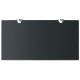 Étagère armoire meuble design murale en verre - Dimension et couleur au choix Noir|40 x 20