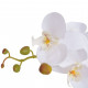 Plante artificielle avec pot orchidée 65 cm blanc 