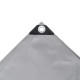 Bâche polyvalente et résistante 650 g/m² 3 x 3 m couverture de camping protection jardin gris 