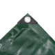 Bâche 4x6 m drap de camping protection jardin couverture remorque vert  