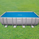 Couverture solaire de piscine rectangulaire 549x274 cm 29026 