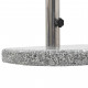 Socle de parasol granite courbe 10 kg gris 