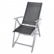 Vidaxl chaise de jardin 4 pcs pliable aluminium 