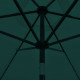 Vidaxl parasol en porte-à-faux 3 m vert 