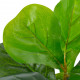 Plante artificielle avec pot feuilles de figuier vert 45 cm 