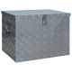 Boîte en aluminium 610x430x455 mm argenté 
