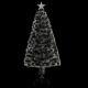 Arbre de Noël artificiel et support/LED 120 cm 135 branches 