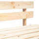 Banc de jardin meuble de patio d'extérieur terrasse 110 cm palette de jardin bois helloshop26 02_0011834 