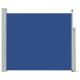 Auvent latéral rétractable de patio 100x300 cm - Couleur au choix Bleu