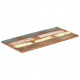 Dessus de table carré bois de récupération - Dimensions au choix 120 cm