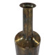 Vase bergamo grand 24x75 cm doré 