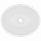 Lavabo ovale de luxe 40x33 cm céramique - Couleur au choix 