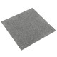 Dalles de tapis de sol 20 pcs 5 m² 50x50 cm - Couleur au choix Gris