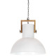 Lampe suspendue industrielle 25 w rond manguier 52 cm e27 - Couleur au choix 