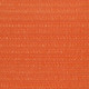 Voile d'ombrage 160 g/m² orange 2x2,5 m pehd 