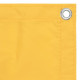 Écran de balcon jaune 90x500 cm tissu oxford 
