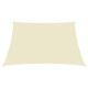 Voile toile d'ombrage parasol tissu oxford carré 3 x 3 m - Couleur au choix Crème