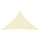 Voile toile d'ombrage parasol tissu oxford triangulaire 3,5 x 3,5 x 4,9 m - Couleur au choix 