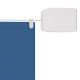 Auvent vertical bleu 140x420 cm tissu oxford helloshop26 02_0007597 
