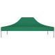 Toit de tente de réception 4x3 m vert 270 g/m² 