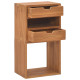 Armoire de rangement 40x30x76 cm bois de teck massif 