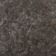 Dessus de table noir ø60x2,5 cm marbre 