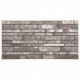 Panneaux muraux 3d avec design de brique gris foncé 10 pcs eps 