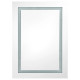 Armoire de salle de bain à miroir led 50 x 13 x 70 cm gris helloshop26 02_0006595 