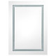 Armoire de salle de bain à miroir led 50x13x70 cm chêne helloshop26 02_0006588 