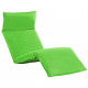 Chaise longue pliable tissu oxford - Couleur au choix Vert