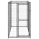 Chenil extérieur cage enclos parc animaux chien d'extérieur pour chiens acier 110 x 220 x 180 cm  02_0000361 