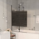Cabine de douche pliable esg noir - Dimension au choix 80 cm