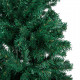  Arbre de Noël artificiel avec LED et boules Vert 150 cm PVC 