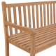 Banc d'angle de jardin 185x185x90 cm bois de teck solide 