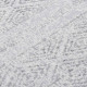 Tapis gris clair 120x180 cm coton 