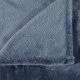 Couverture plaid 150x200 cm polyester - Couleur au choix 