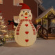 Bonhomme de neige gonflable avec led - Longueur au choix 460 cm